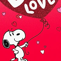 Peanuts® Snoopy and Woodstock Sending Big Love Valentine's Day Card for only USD 3.99 | Hallmark