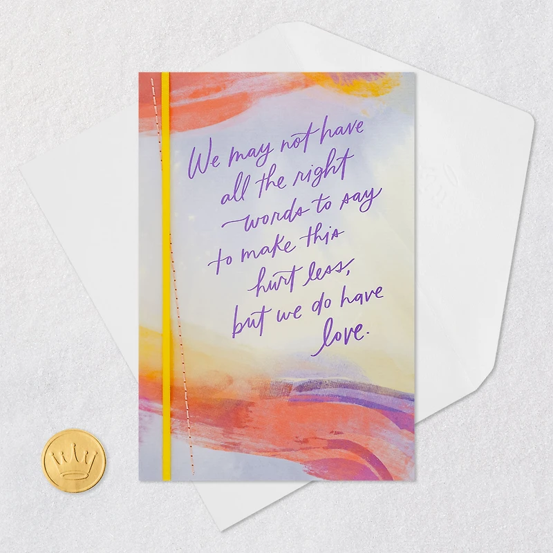 We're Here for You Sympathy Card from All for only USD 6.99 | Hallmark