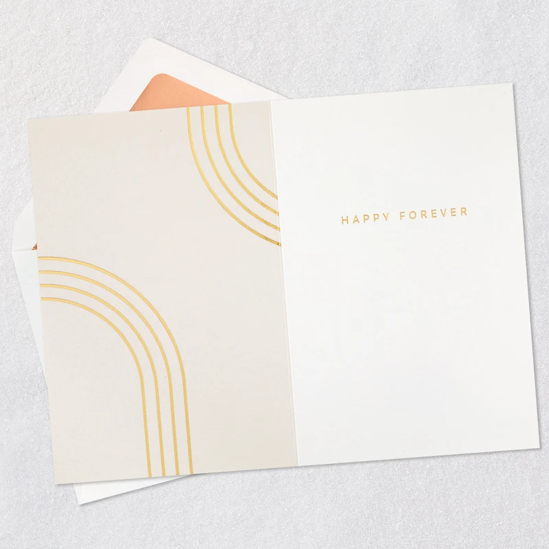 Happy Forever Wedding Day Card for only USD 5.99 | Hallmark