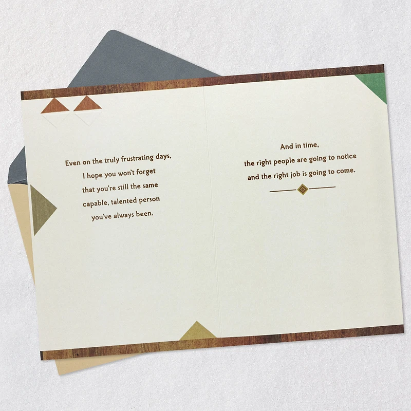 Right Job Will Come Encouragement Card for only USD 4.59 | Hallmark