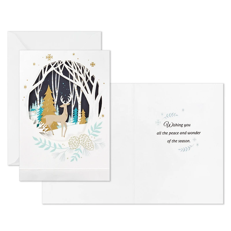 Deer in the Woods Boxed Christmas Cards, Pack of 8 for only USD 24.99 | Hallmark