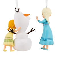 Disney Frozen Elsa, Anna and Olaf Hallmark Ornaments, Set of 2 for only USD 28.99 | Hallmark