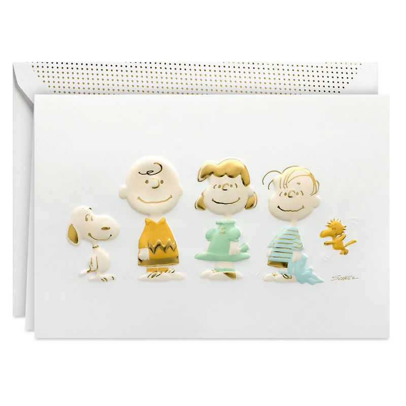 Peanuts® Charlie Brown and Lucy Blank Card for only USD 8.59 | Hallmark