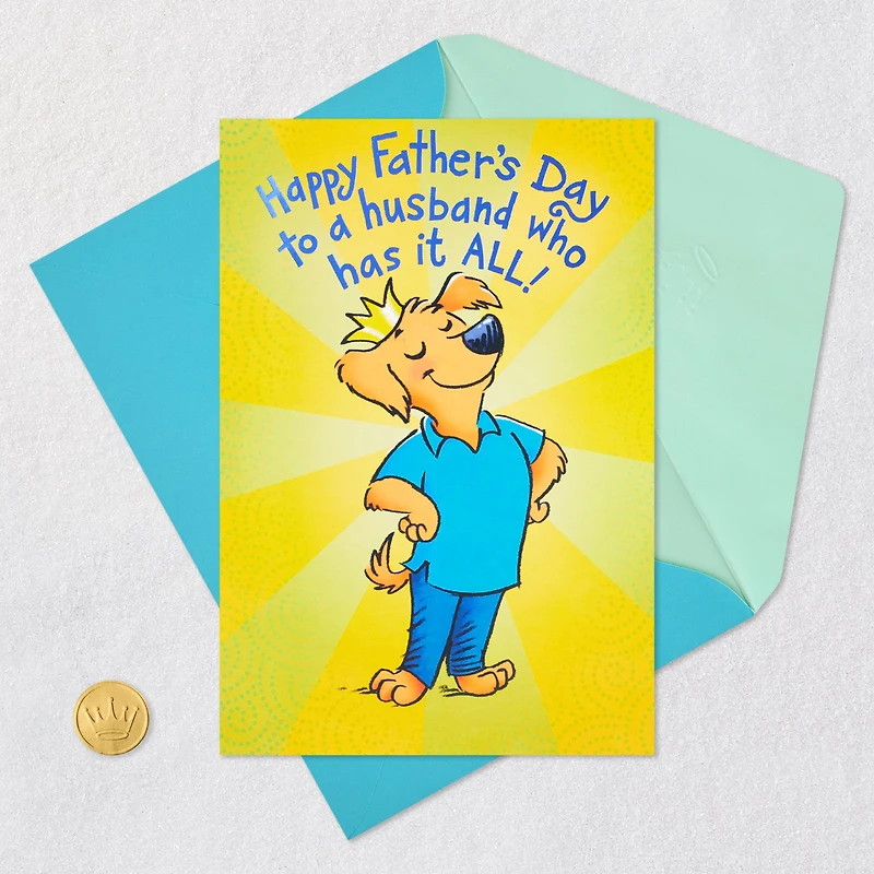 You Have It All Funny Pop-Up Father's Day Card for Husband for only USD 5.99 | Hallmark