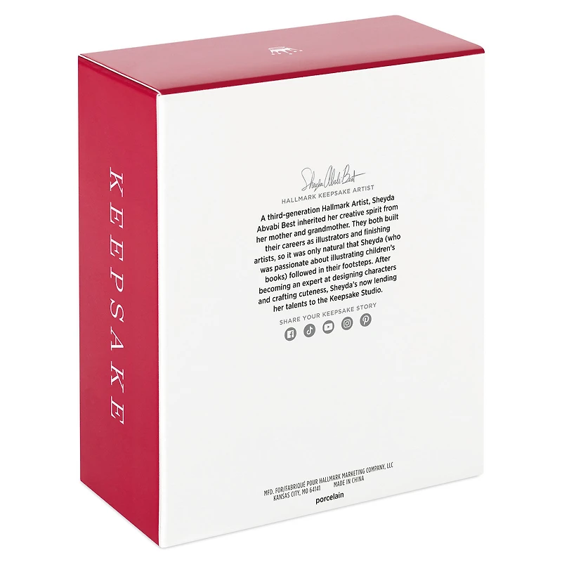 Grow Wild, Sweet Child Porcelain Photo Frame Ornament for only USD 24.99 | Hallmark