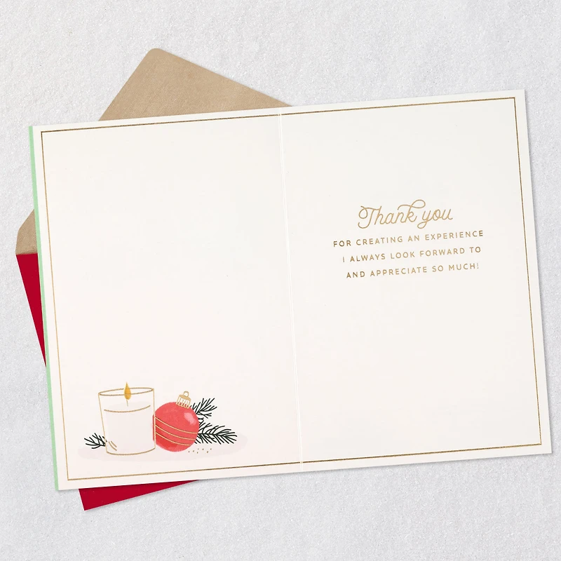 A Relaxing Time-Out Christmas Card for Spa Technician for only USD 5.59 | Hallmark