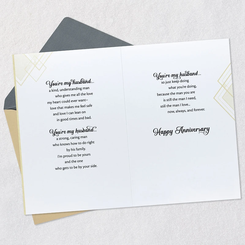 You'll Always Be the Man I Love Anniversary Card for Husband for only USD 4.99 | Hallmark