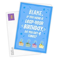 Leap Year Custom Birthday Card for only USD 4.99 | Hallmark