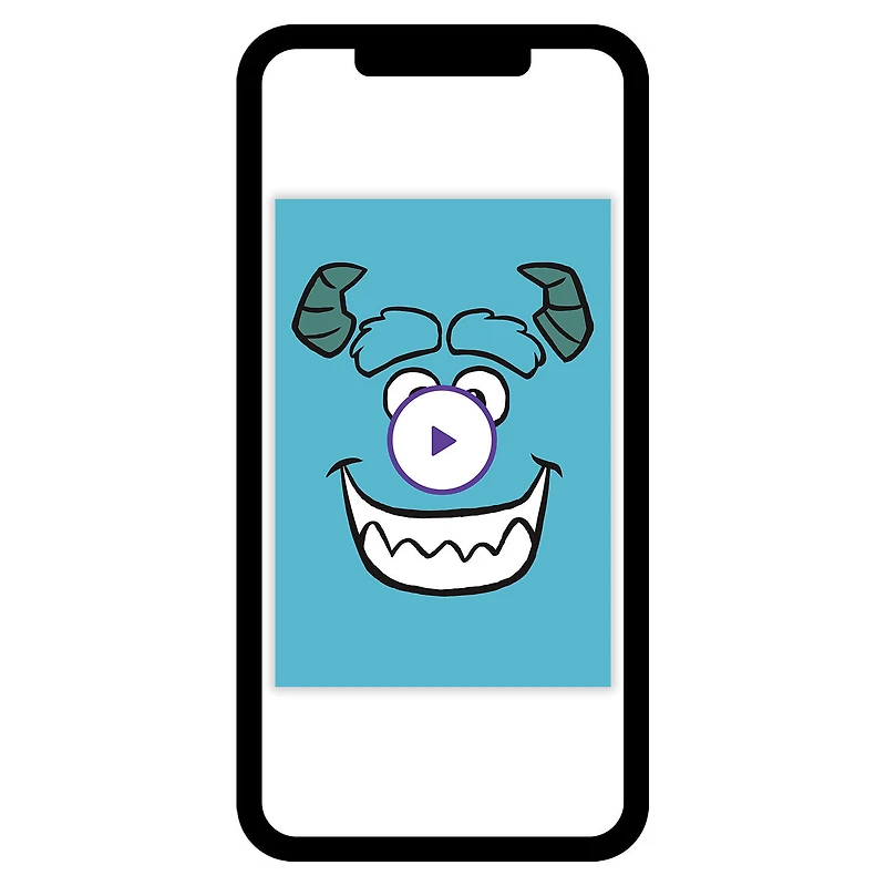 Disney/Pixar Monsters, Inc. Sulley Face Custom Card for only USD 4.99 | Hallmark