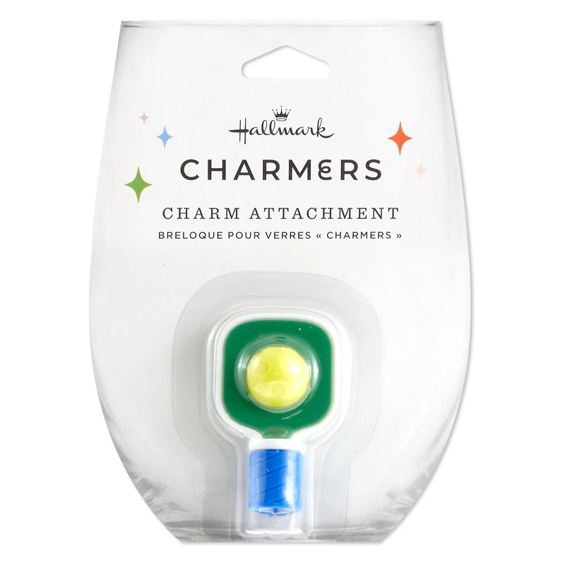Charmers Pickleball Paddle and Ball Silicone Charm, 2" H for only USD 8.99 | Hallmark