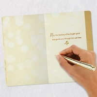 Her Light Is Still Shining in the World Sympathy Card for only USD 4.99 | Hallmark