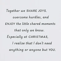 Our Life Is a Great Journey Christmas Card for Husband for only USD 8.99 | Hallmark