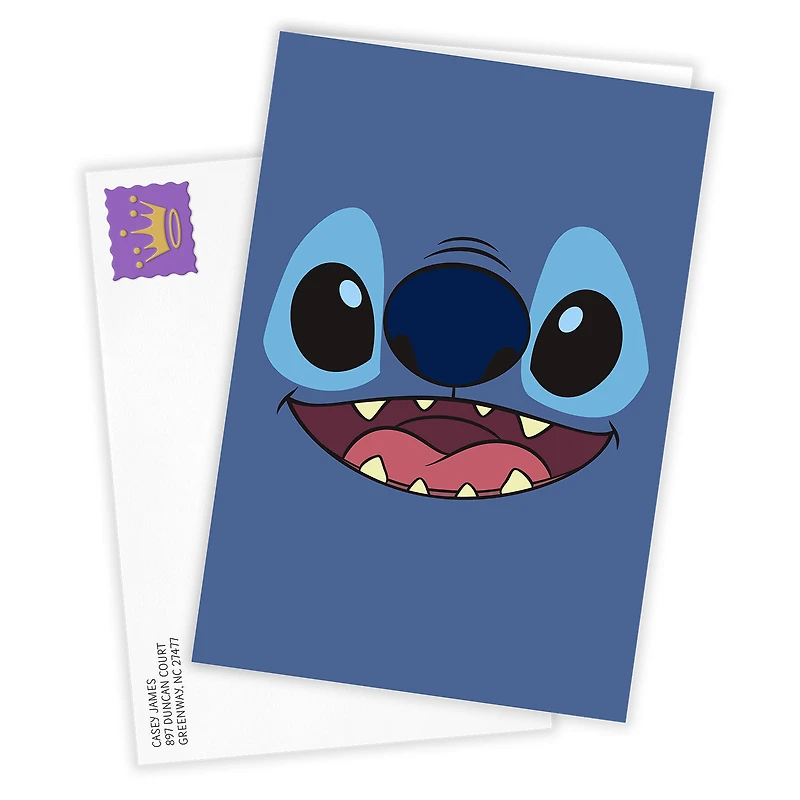 Disney Lilo & Stitch Cute Face Custom Card for only USD 4.99 | Hallmark