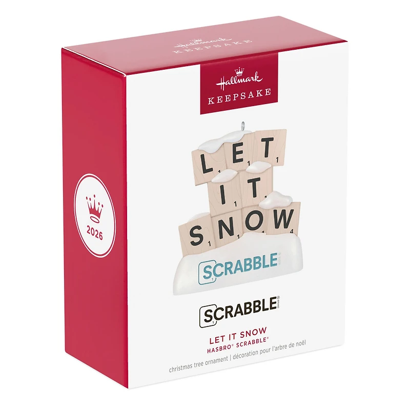 Hasbro® Scrabble® Let It Snow Ornament for only USD 19.99 | Hallmark