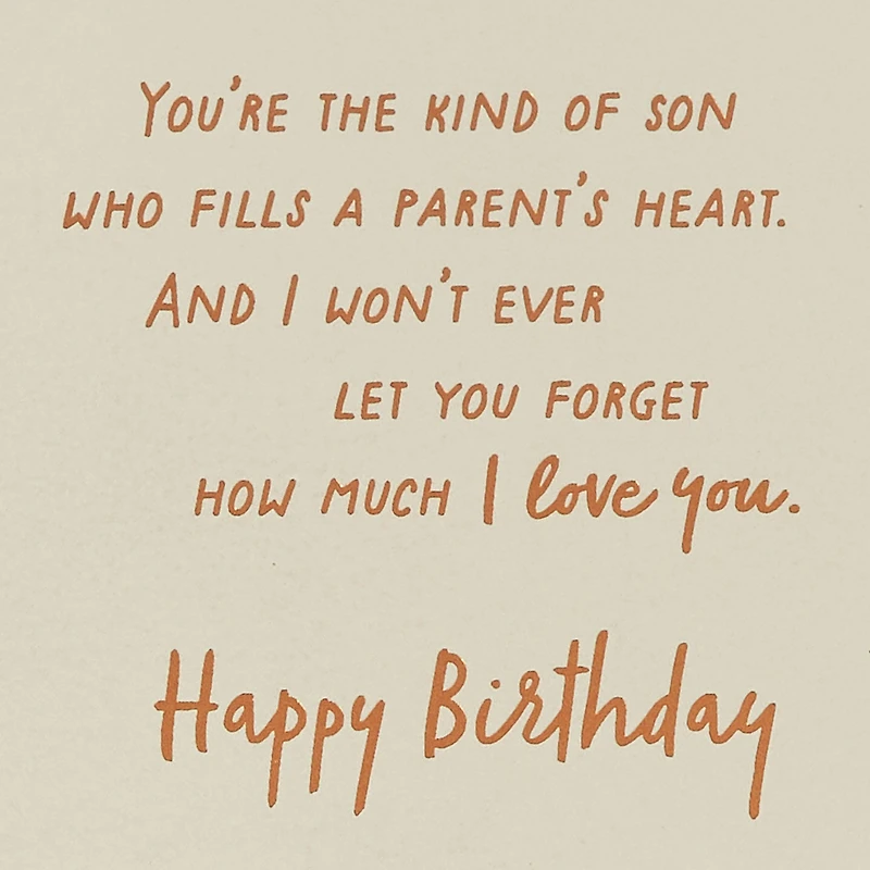 How Much I Love You Birthday Card for Son for only USD 6.99 | Hallmark