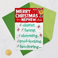 So Obviously Related Funny Christmas Card for Nephew for only USD 4.59 | Hallmark