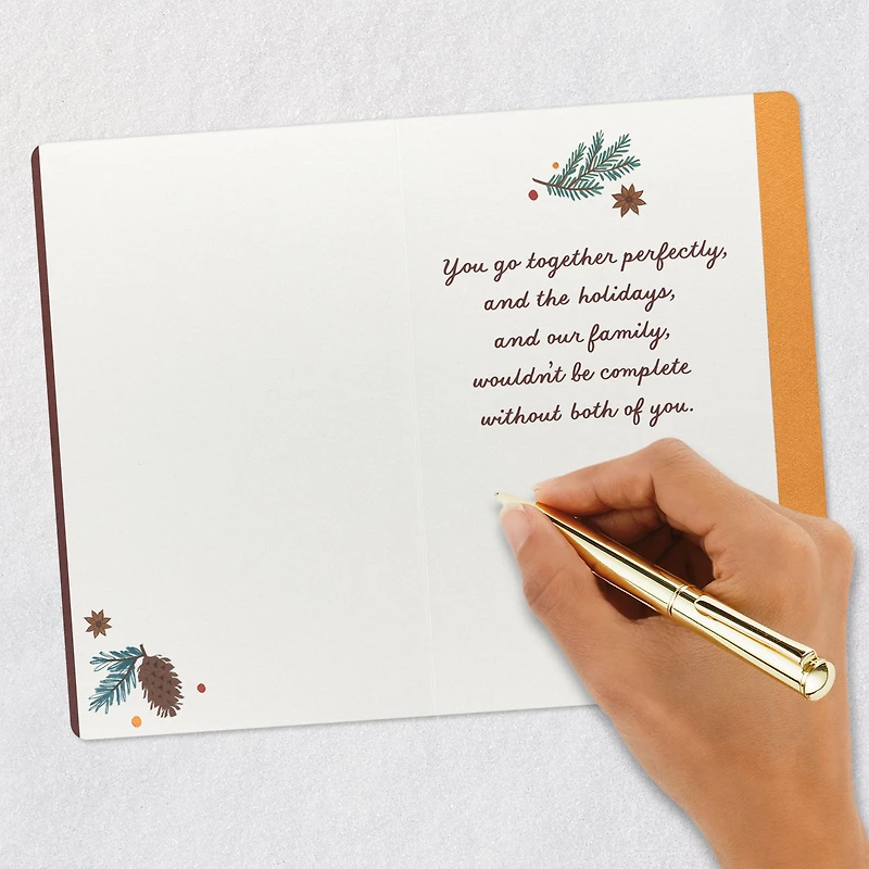 You Make Our Family Complete Holiday Card for Both for only USD 5.59 | Hallmark