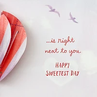 My Favorite Place Romantic 3D Pop-Up Sweetest Day Card for only USD 5.99 | Hallmark