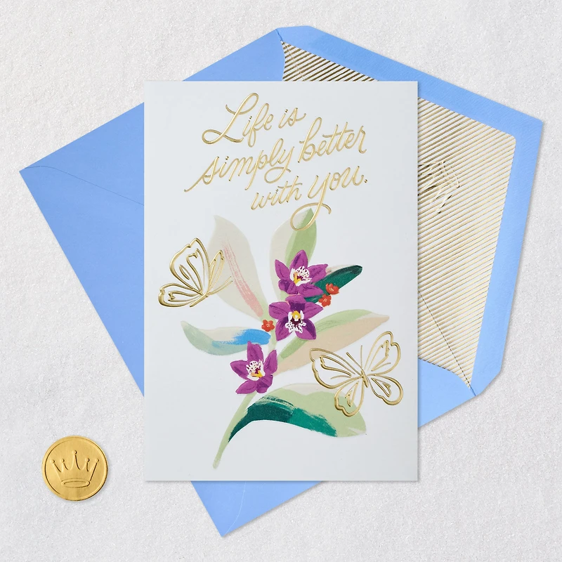 Lacey Chabert Collection Life Is Better With You Romantic Mother's Day Card for only USD 5.99 | Hallmark