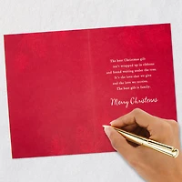 Family Is the Best Gift Christmas Card for Son and Daughter-in-Law for only USD 3.29 | Hallmark