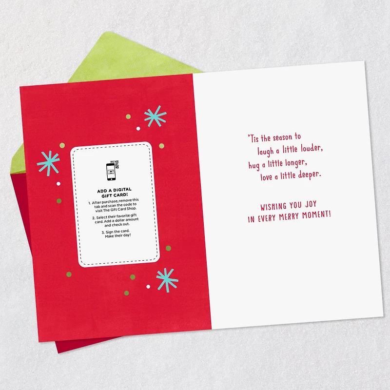 Make It Merry Gift Card Greeting Christmas Card for only USD 4.99 | Hallmark