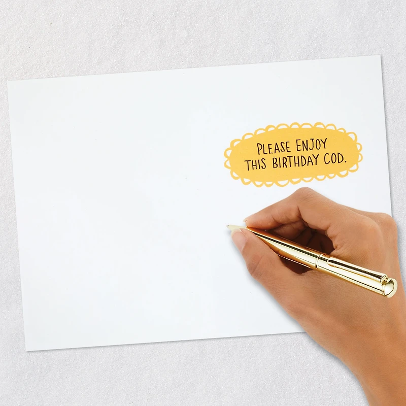 Enjoy This Birthday Cod Funny Birthday Card for only USD 4.49 | Hallmark