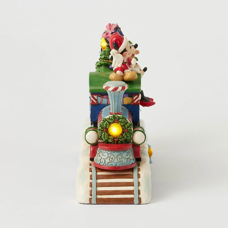 Jim Shore Mickey Mouse and Friends Light-Up Musical Train Figurine, 8.64" for only USD 299.99 | Hallmark