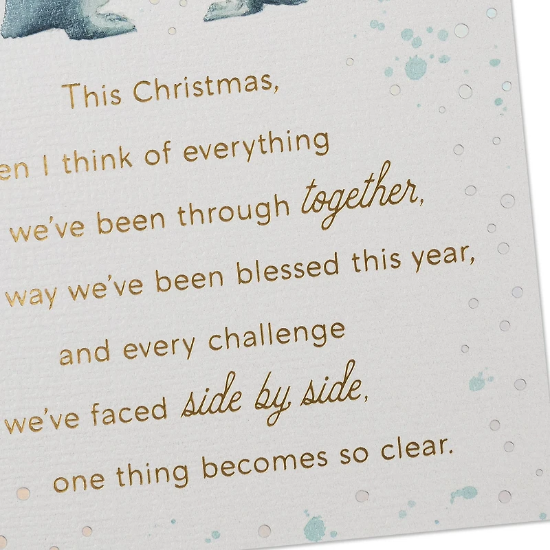Thankful for the Gift of You Christmas Card for Wife for only USD 7.99 | Hallmark