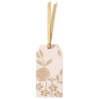 Gold Flowers on Pink Large Gift Tag for only USD 0.99 | Hallmark