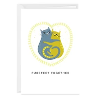 Purrfect Together Custom Love Card for only USD 4.99 | Hallmark