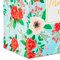 17" Teal Floral XL Mother's Day Gift Bag With Tissue for only USD 7.99 | Hallmark
