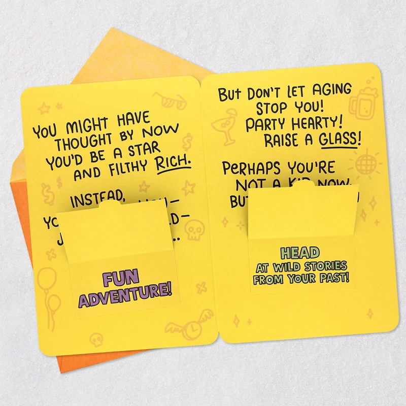 A Poem for Your Birthday Funny Lift-the-Flap Birthday Card for only USD 5.99 | Hallmark