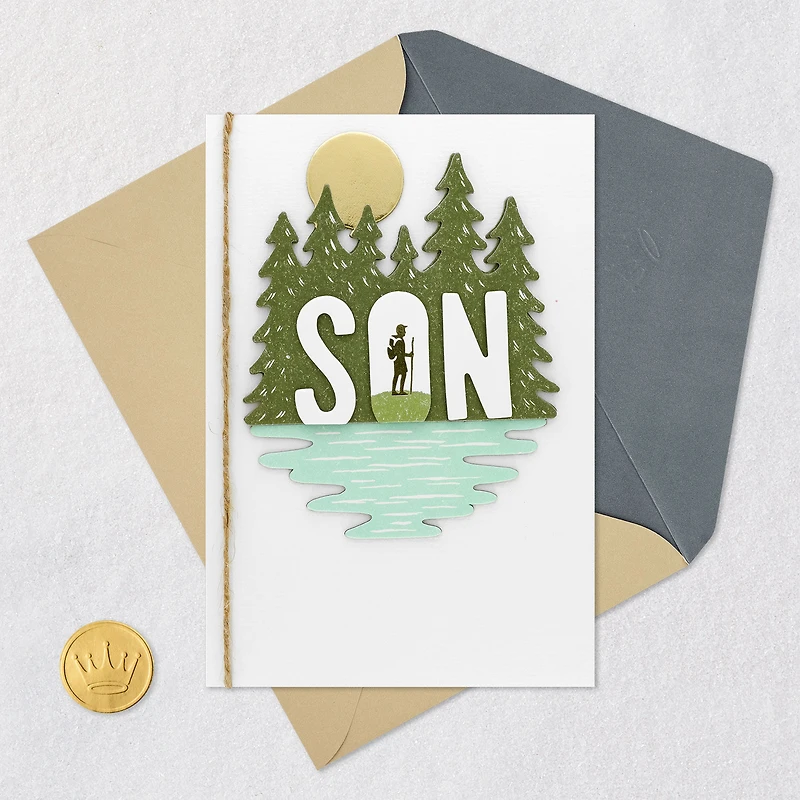You Learn as You Go and Find Adventure Father's Day Card for Son for only USD 8.59 | Hallmark