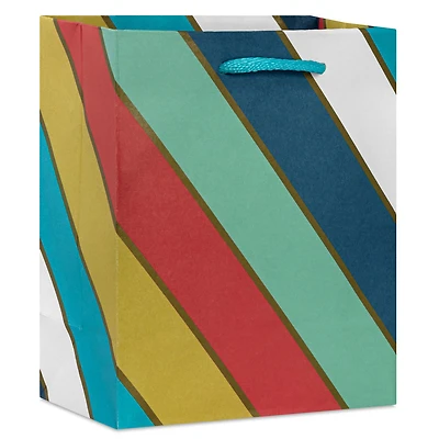 6.5" Bold Diagonal Stripe Small Gift Bag for only USD 2.49 | Hallmark