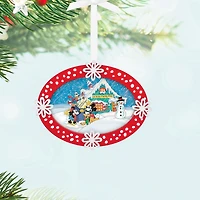 Disney Mickey and Friends Sending Season's Greetings Papercraft Ornament for only USD 24.99 | Hallmark