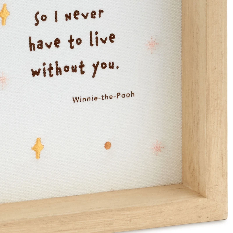 Disney Winnie the Pooh Framed Quote Sign, 10x10 for only USD 29.99 | Hallmark