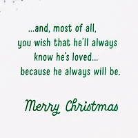 You'll Always Be Loved Christmas Card for Grandson for only USD 5.59 | Hallmark