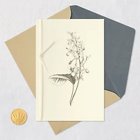 Black-and-White Botanical Drawing Blank Card for only USD 6.99 | Hallmark