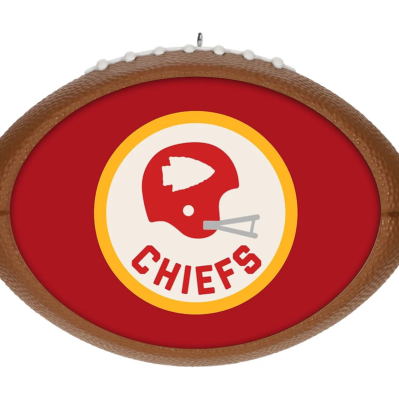 Hallmark Channel Holiday Touchdown: A Chiefs Love Story Football Ornament for only USD 22.99 | Hallmark