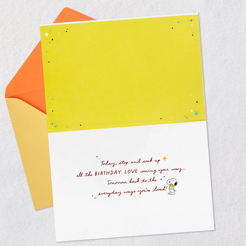 Peanuts® Love and Hugs Coming Your Way Birthday Card for only USD 6.59 | Hallmark