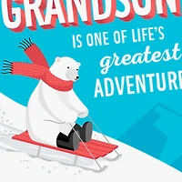 A Grandson Is One of Life's Greatest Adventures Money Holder Christmas Card for only USD 2.99 | Hallmark