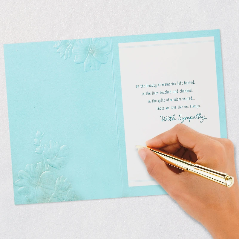Nothing Loved Is Lost Sympathy Card for only USD 4.99 | Hallmark