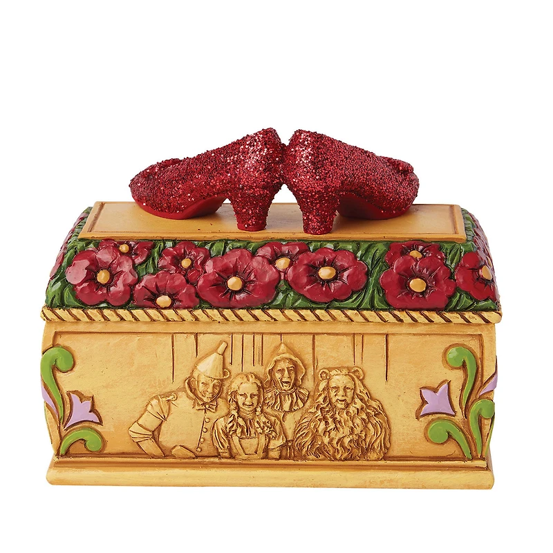 Jim Shore The Wizard of Oz Ruby Slippers Trinket Box, 3.5" for only USD 54.99 | Hallmark