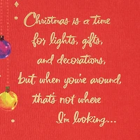 You're the Most Beautiful Gift Romantic Christmas Card for Wife for only USD 5.99 | Hallmark