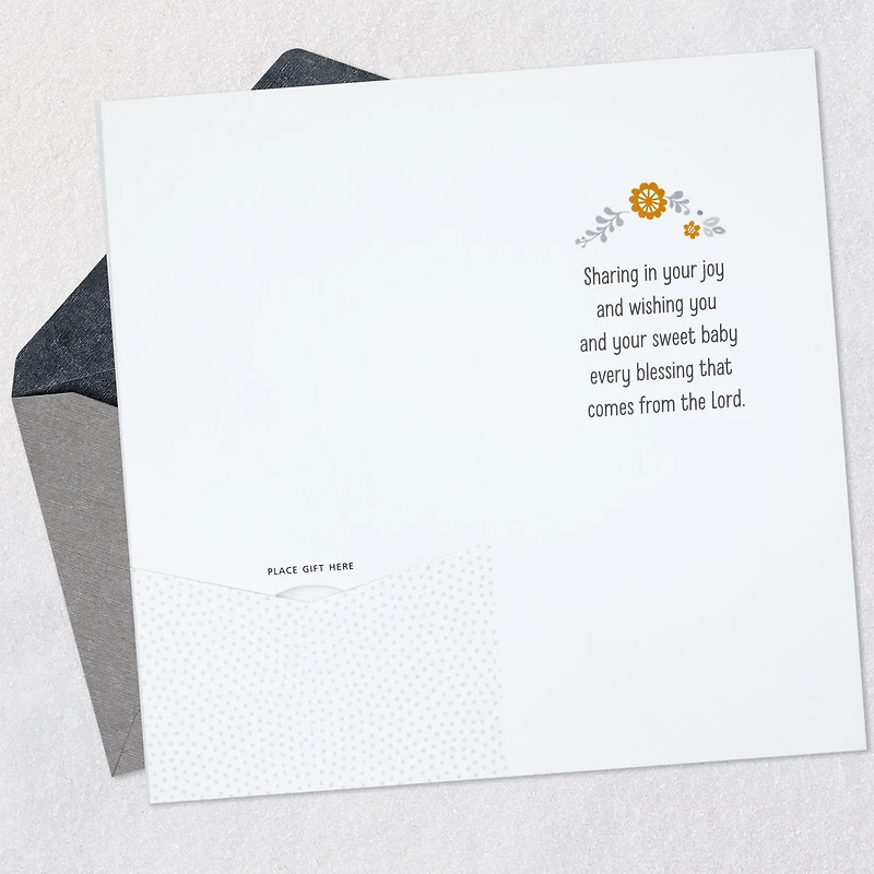 Little Lamb Money Holder Baby Baptism Card for only USD 3.99 | Hallmark