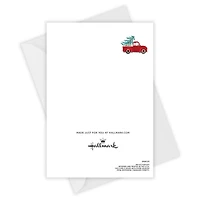 Personalized Red Truck With Trees Christmas Card for only USD 4.99 | Hallmark