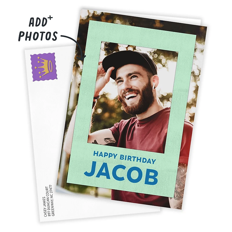 Personalized Here's to You Photo Card for only USD 4.99 | Hallmark