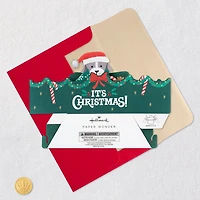 Make It Merry Santa Puppy Dog Musical 3D Pop-Up Christmas Card With Motion for only USD 11.99 | Hallmark