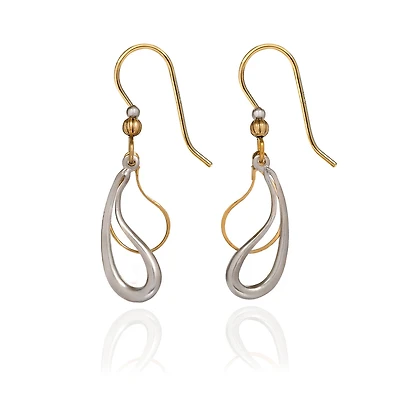 Silver Forest Playful Paisley Duet Drop Earrings for only USD 20.00 | Hallmark