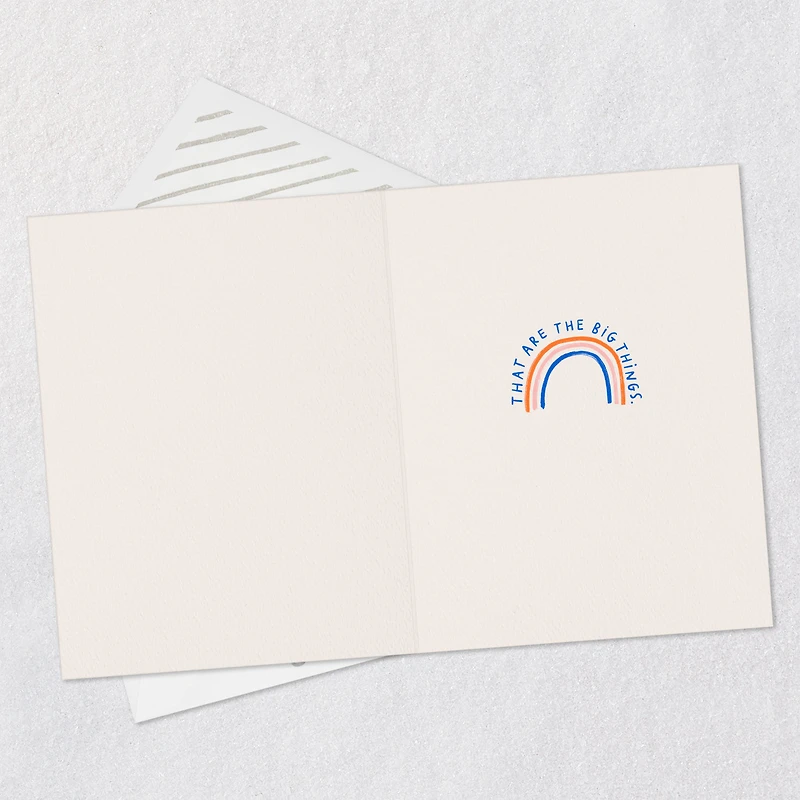 The Little Things Are the Big Things Thank-You Card for only USD 3.99 | Hallmark